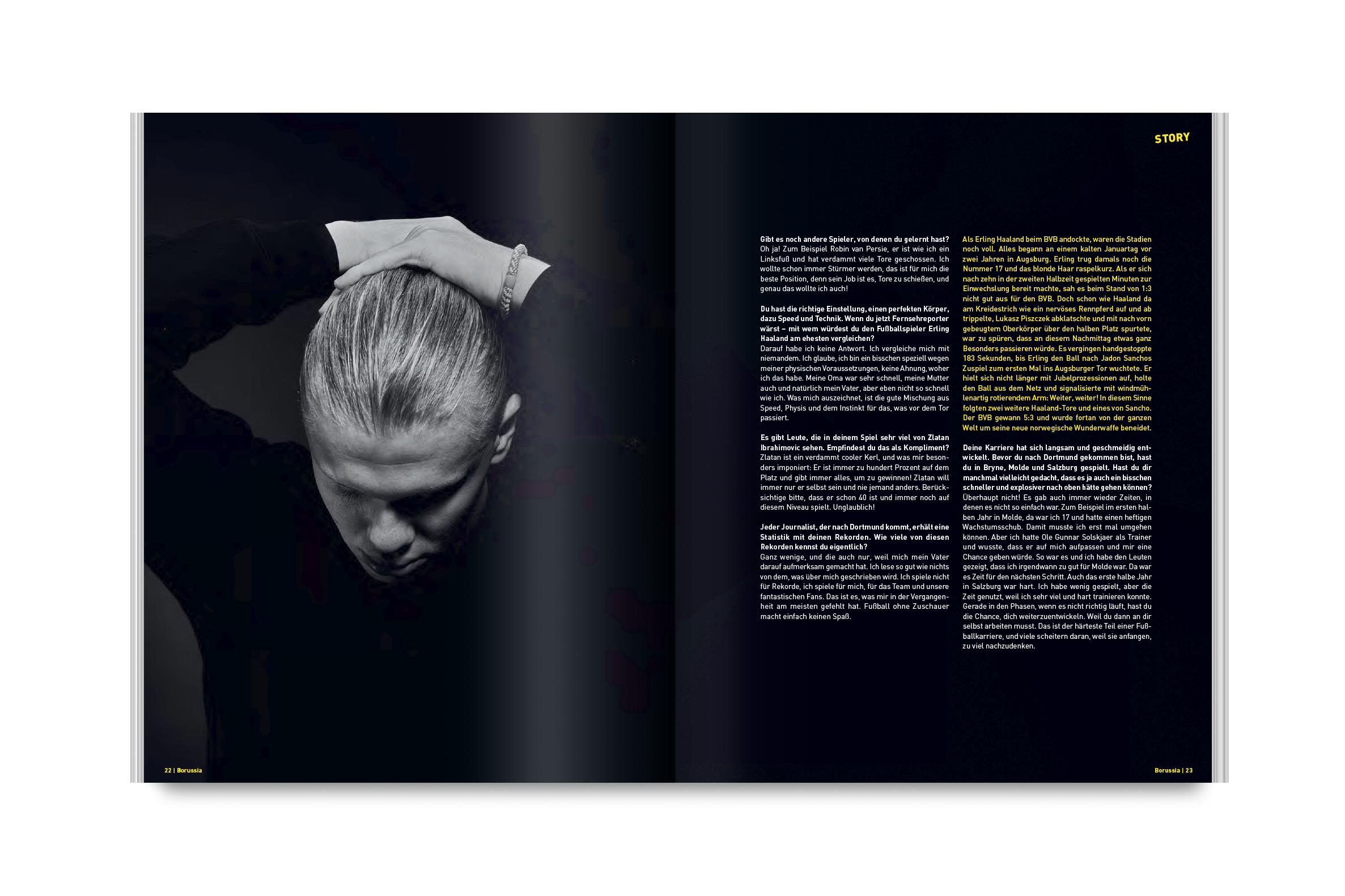 22 k werk bvb magazin 192 haaland 04