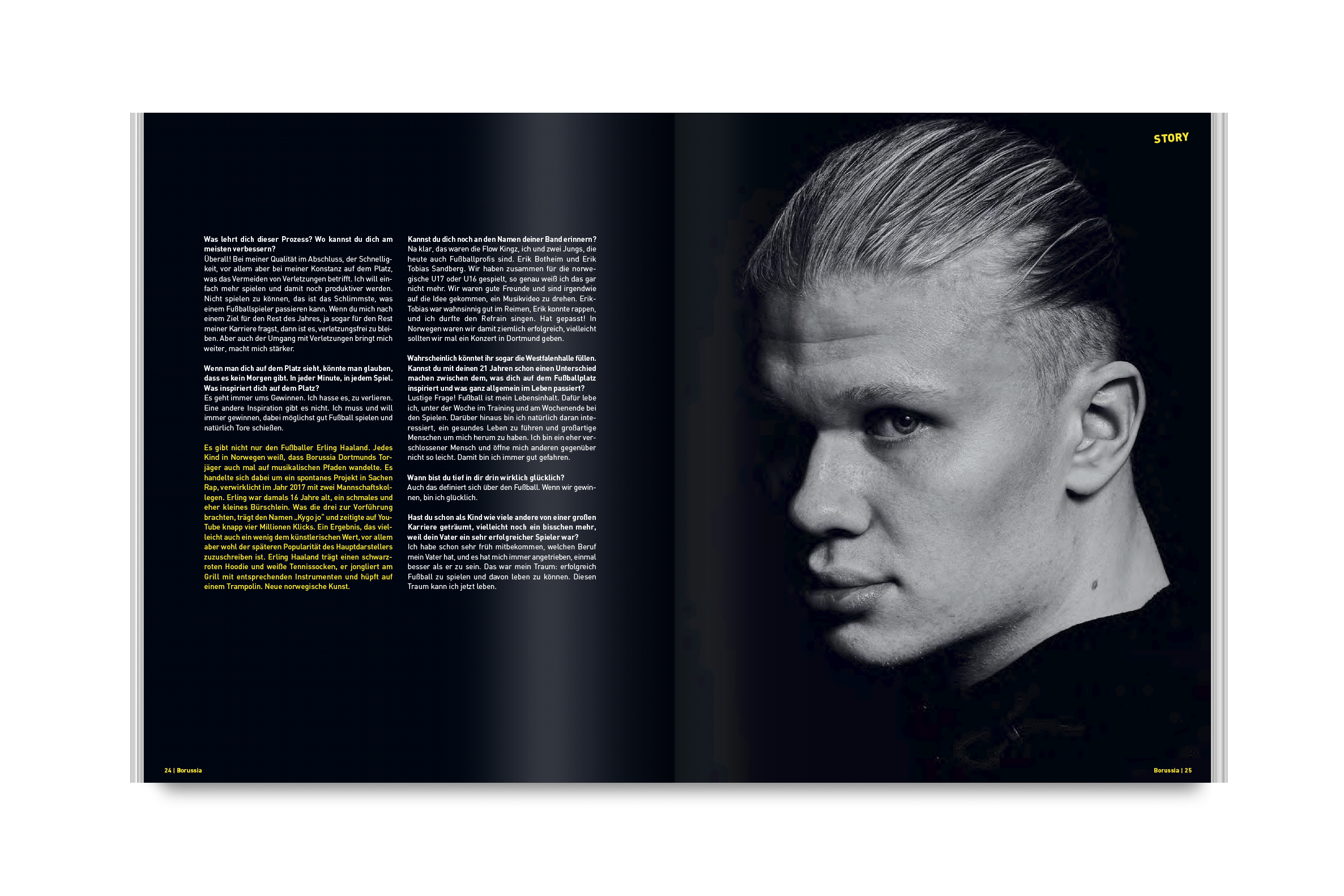22 k werk bvb magazin 192 haaland 05