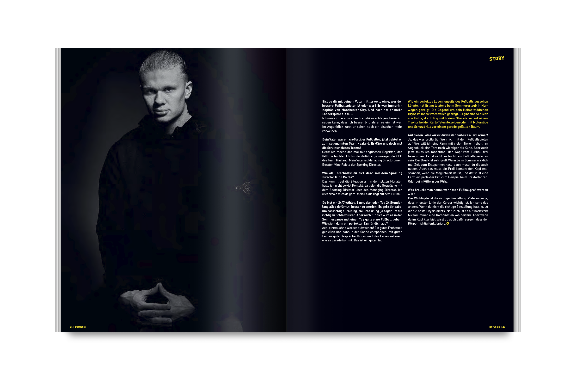 22 k werk bvb magazin 192 haaland 06